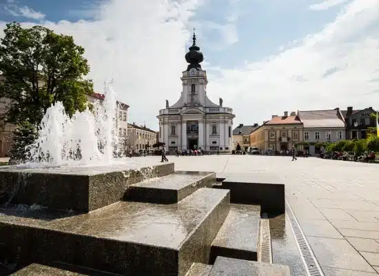 wycieczka szkolna w rodzinne strony Jana Pawła II